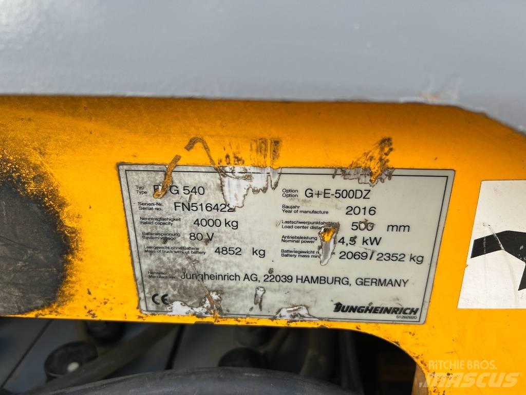 Jungheinrich EFG 540 Električni viličari