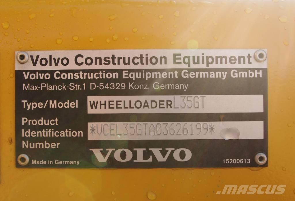 Volvo L 35 G Utovarivači na kotačima