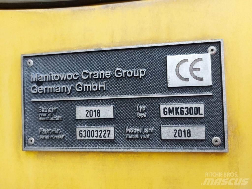 Grove GMK 6300L Rabljene dizalice za težak teren