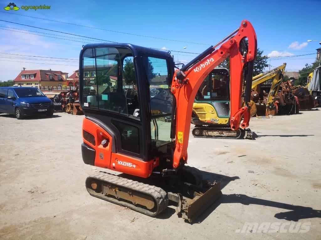 Kubota KX 016-4 Mini bageri <7t