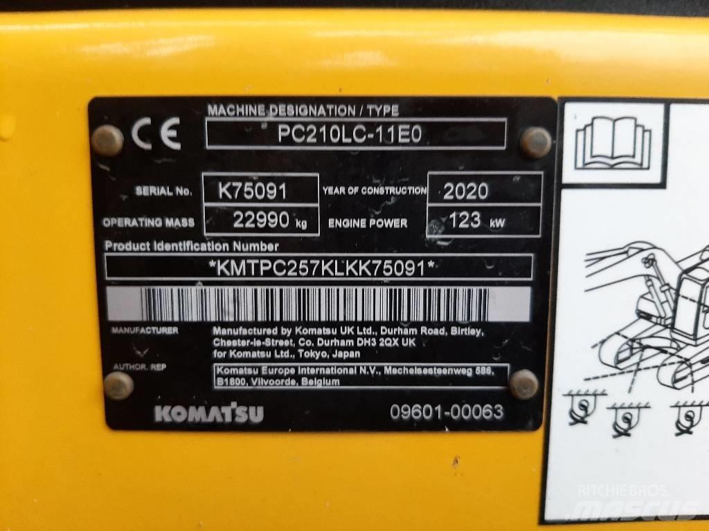 Komatsu PC 210 LC-11 Bageri gusjeničari