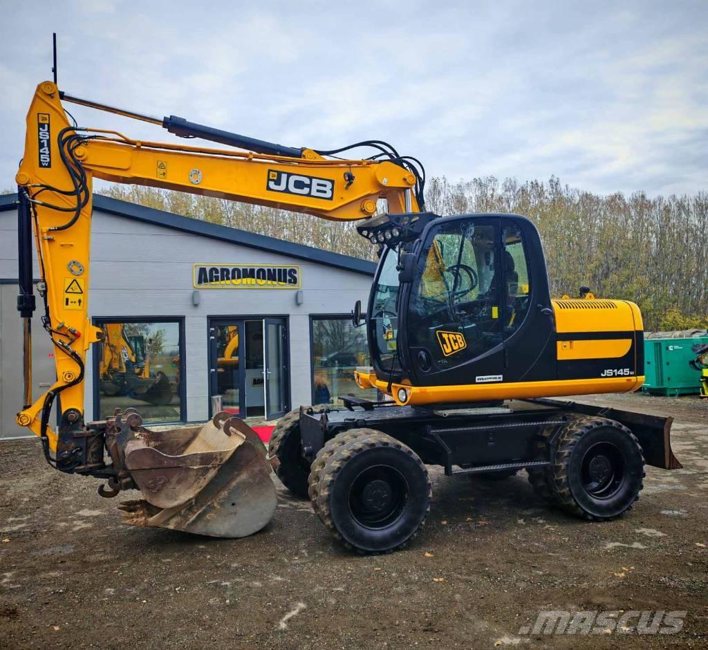 JCB JS 145 W Bageri na kotačima