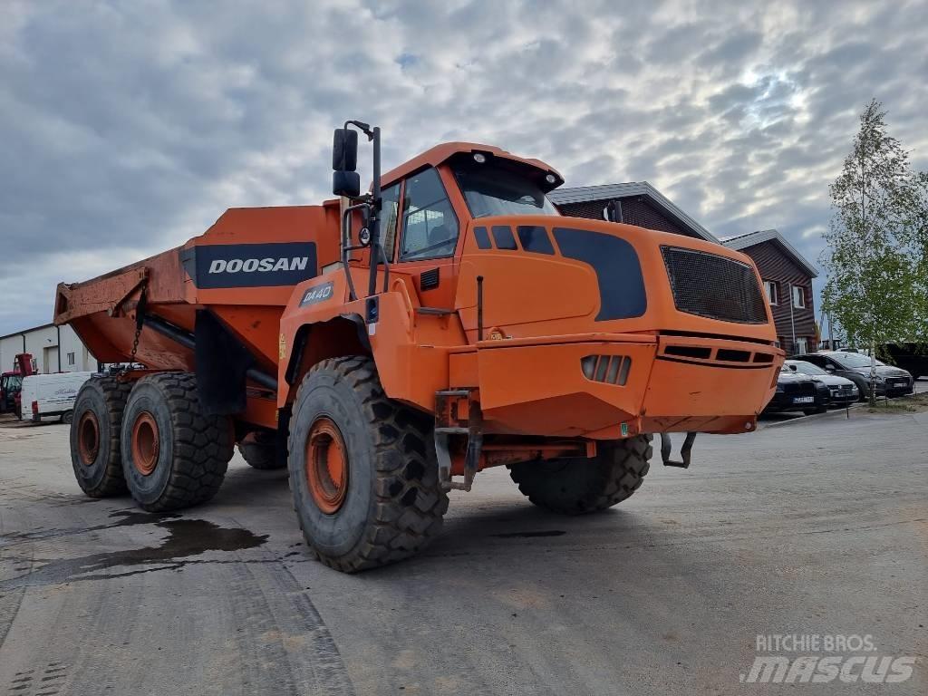 Doosan DA 40 6x6 Zglobni demperi