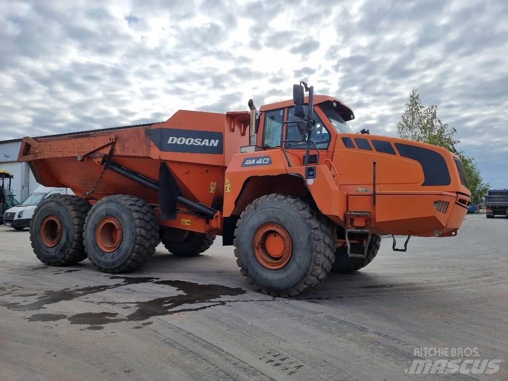 Doosan DA 40 6x6 Zglobni demperi