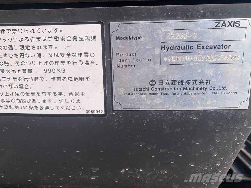 Hitachi Zaxis 200 LC Bageri gusjeničari