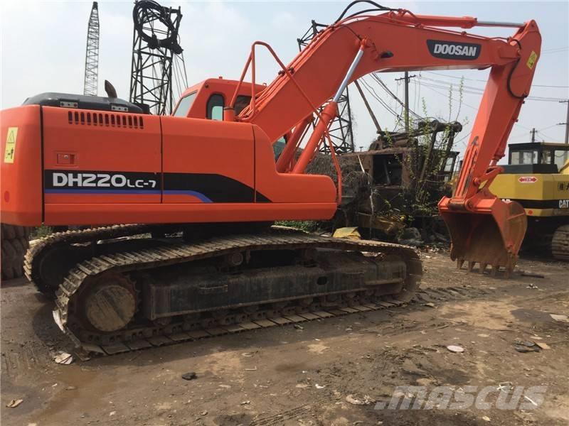 Doosan dh220lc-7 Bageri gusjeničari