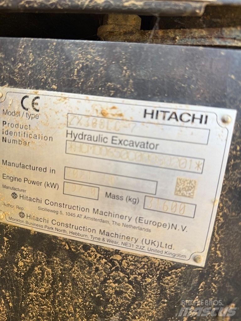 Hitachi ZX 300 LC-7 Bageri gusjeničari