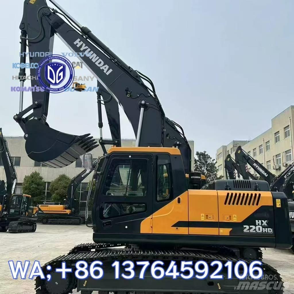 Hyundai HX 220 Bageri gusjeničari