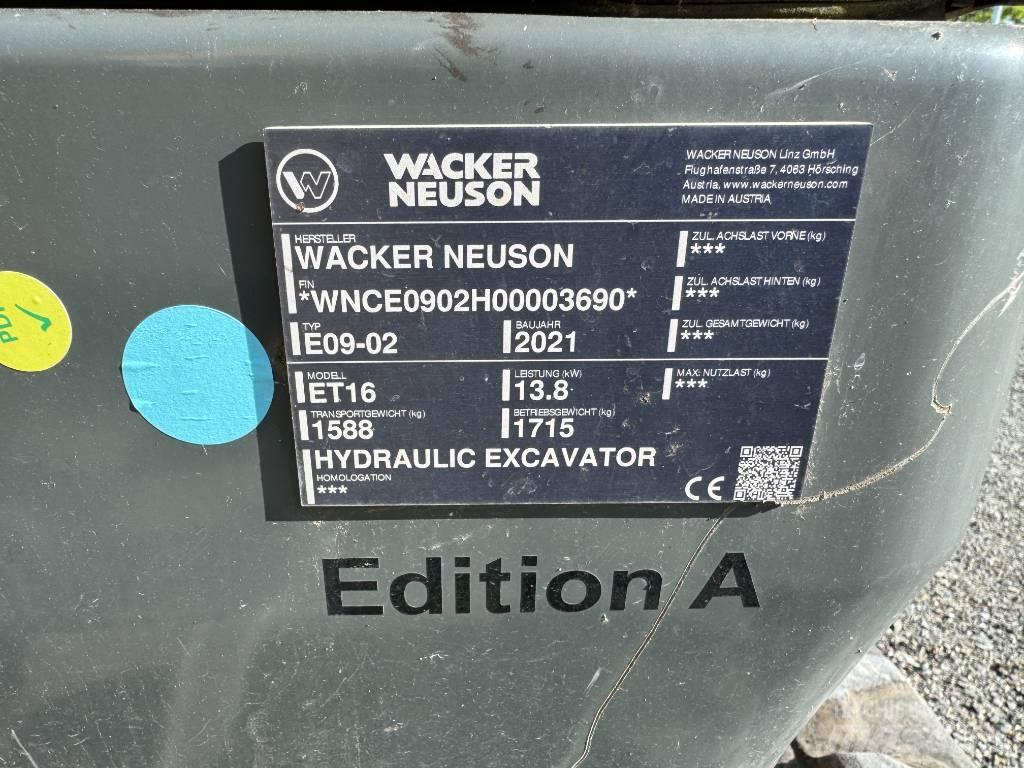 Wacker Neuson ET16 Bageri gusjeničari