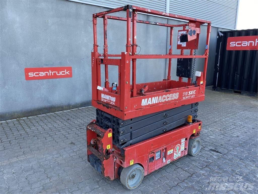 Manitou 78SEC Škaraste platforme