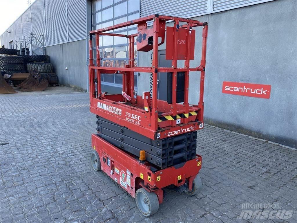 Manitou 78SEC Škaraste platforme