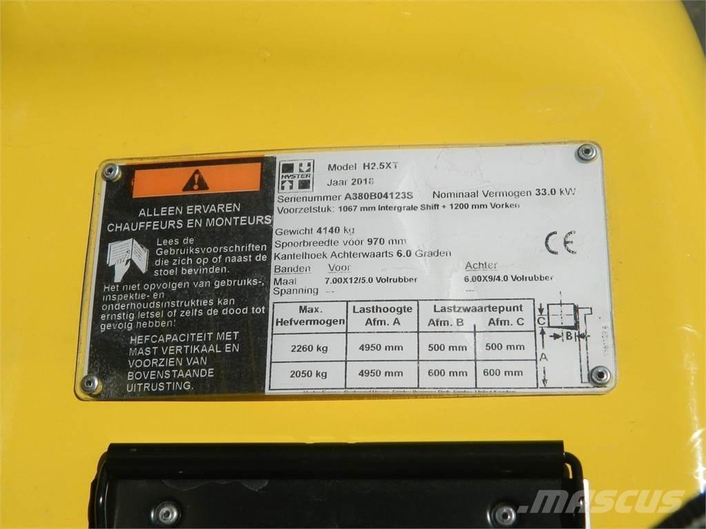 Hyster H2 50XT Dizelski viličari