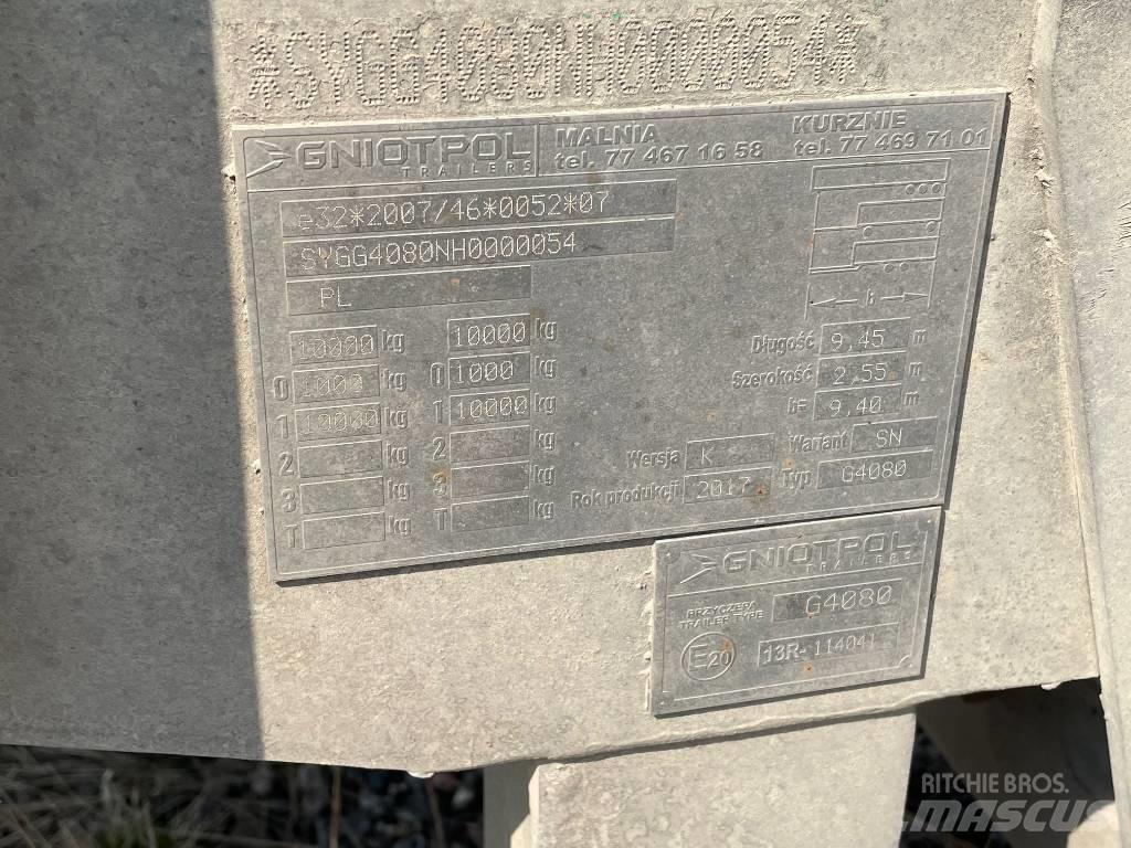 Gniotpol G4080 Prikolice sa ceradom