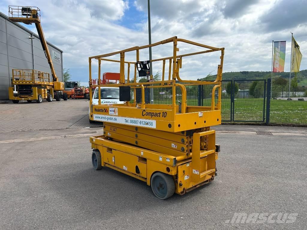 Haulotte Compact 10 Škaraste platforme