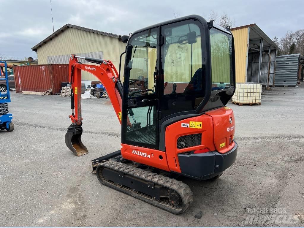 Kubota KX -019-4 Mini bageri <7t