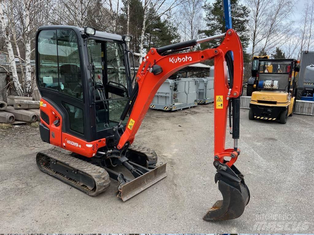 Kubota KX -019-4 Mini bageri <7t