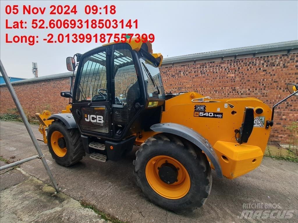 JCB 540-140 Teleskopski viličari