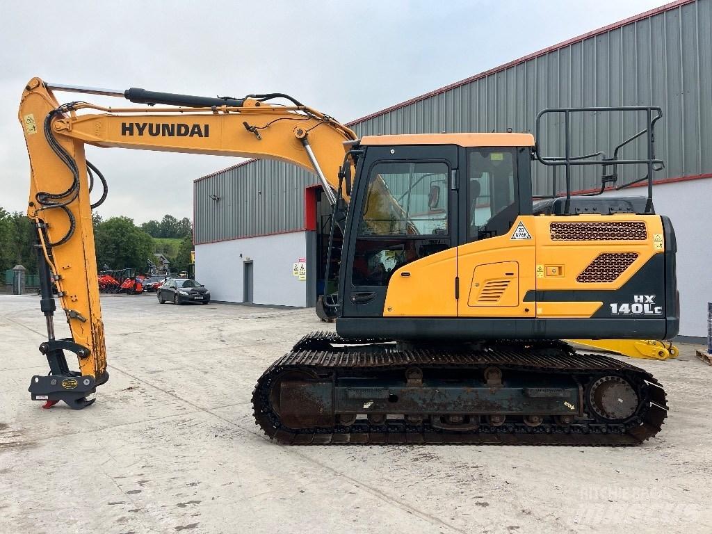Hyundai HX140LC Bageri gusjeničari