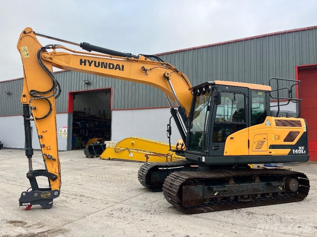Hyundai HX140LC Bageri gusjeničari
