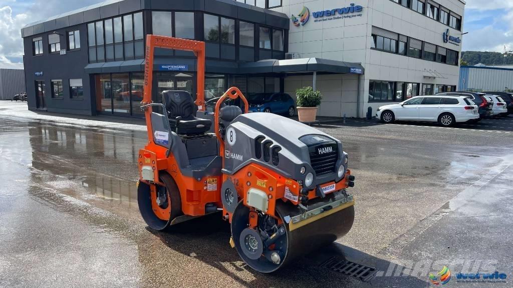 Hamm HD 12 VO Valjci sa dvojnim bubnjem