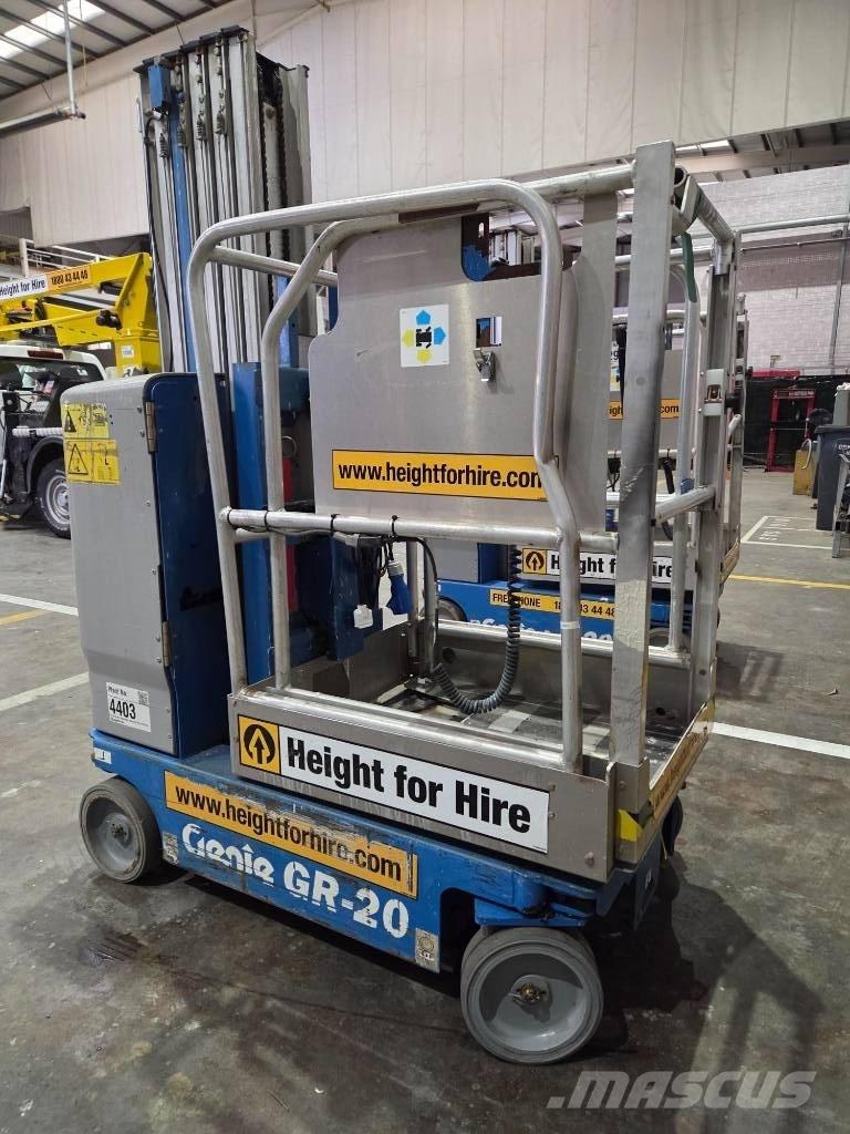 Genie GR 20 Vertikalne radne podizne platforme
