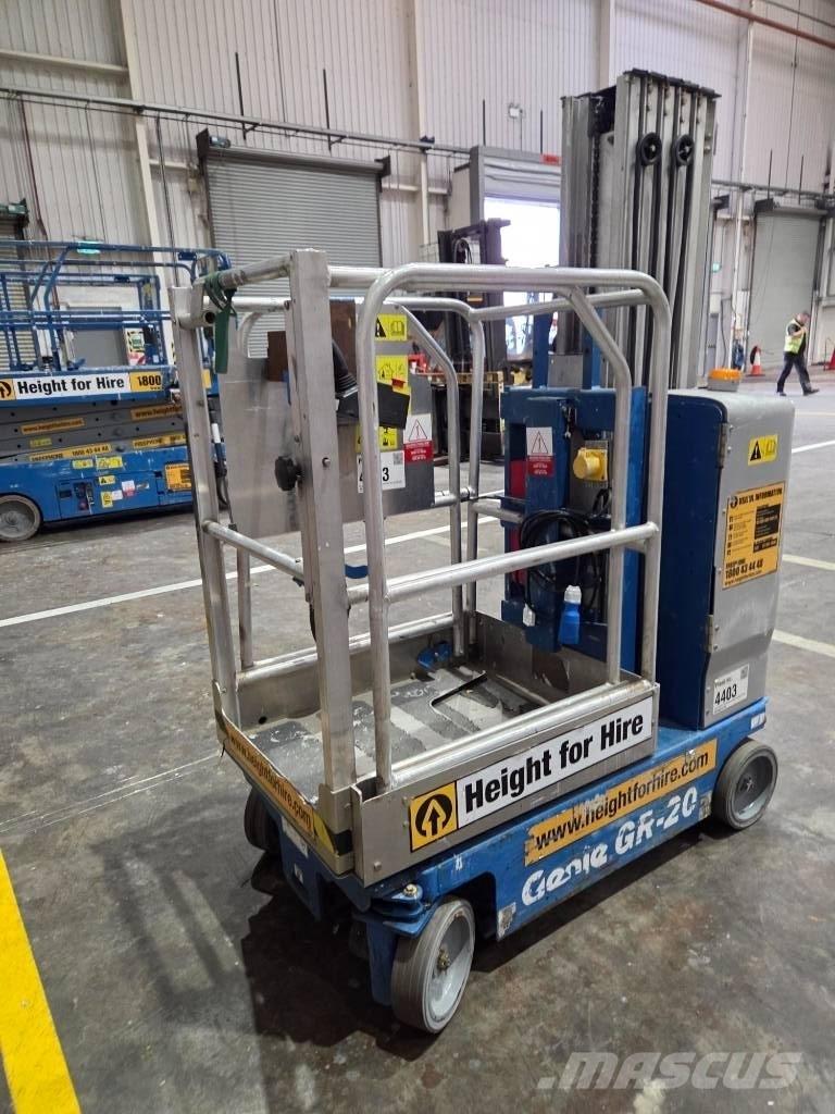 Genie GR 20 Vertikalne radne podizne platforme