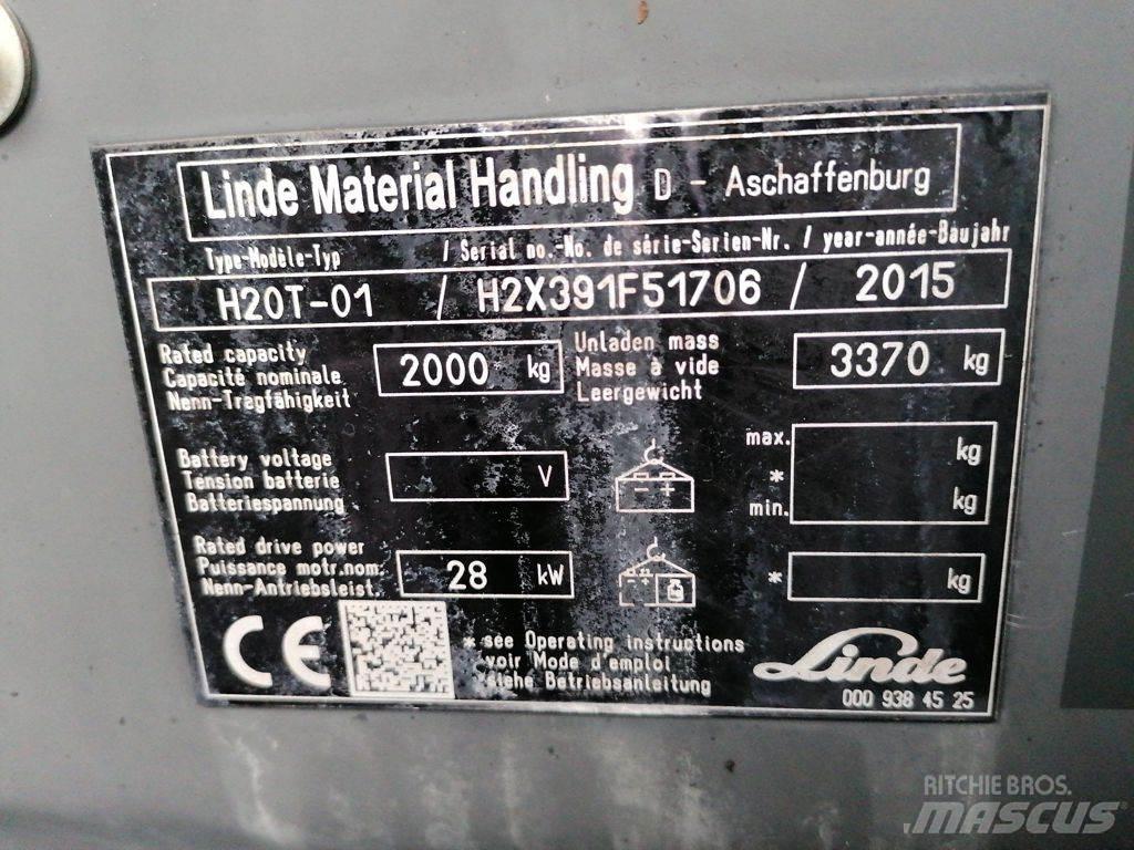 Linde H20T-01 Plinski viličari