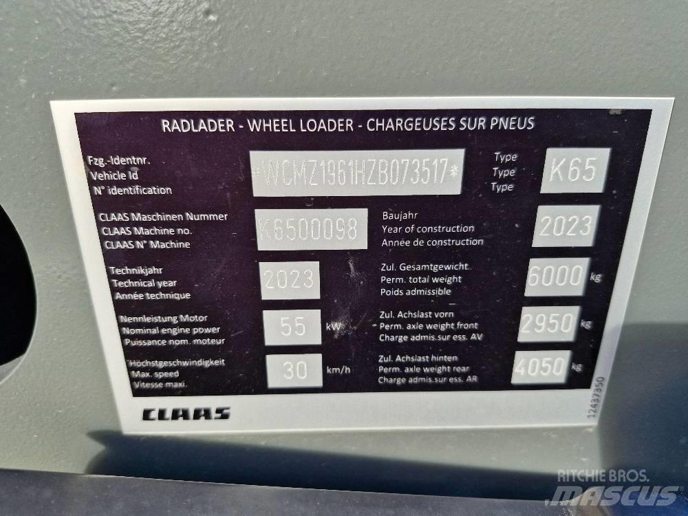 CLAAS Torion 535 Poljoprivredni teleskopski utovarivači