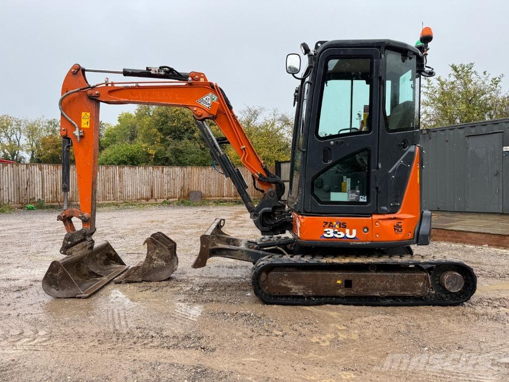Hitachi ZX 33 U-6 Mini bageri <7t