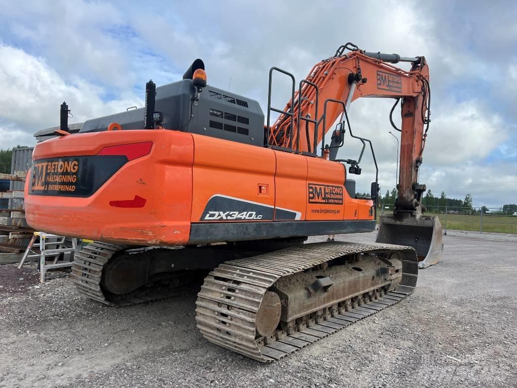 Doosan DX 340 LC-5 Bageri gusjeničari