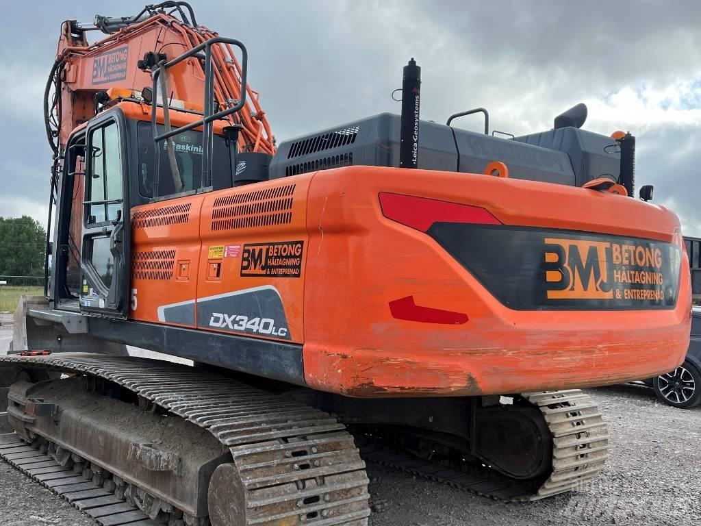 Doosan DX 340 LC-5 Bageri gusjeničari