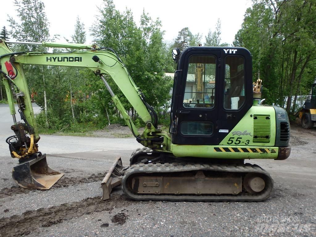 Hyundai Robex 55-3 Mini bageri <7t