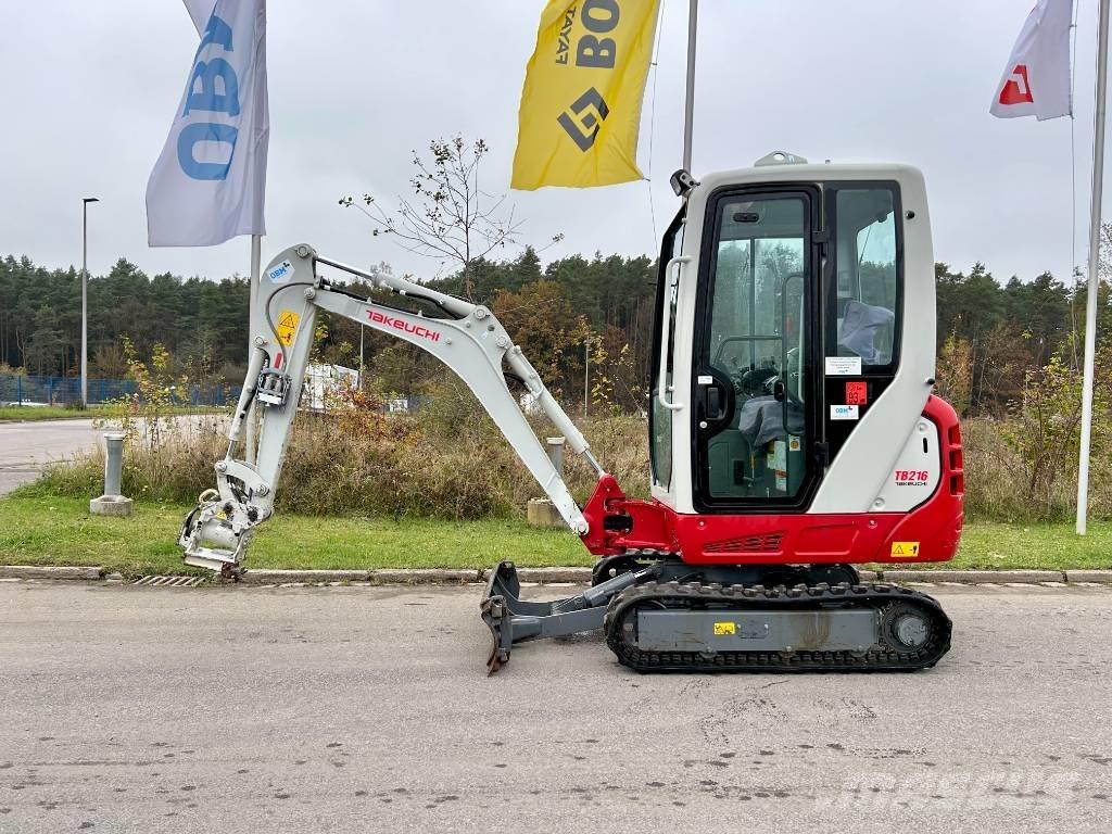 Takeuchi TB 216A V4 Mini bageri <7t