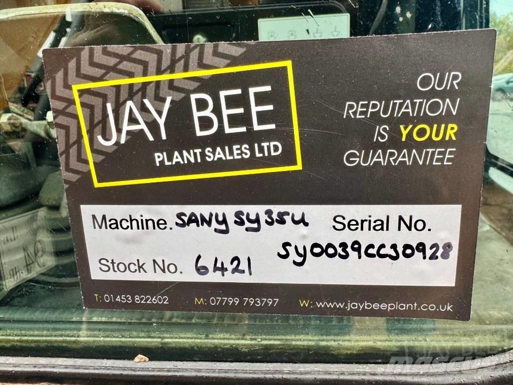 Sany SY 35 U Mini bageri <7t