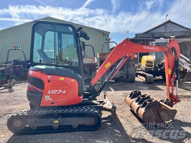 Kubota U 27-4 Mini bageri <7t