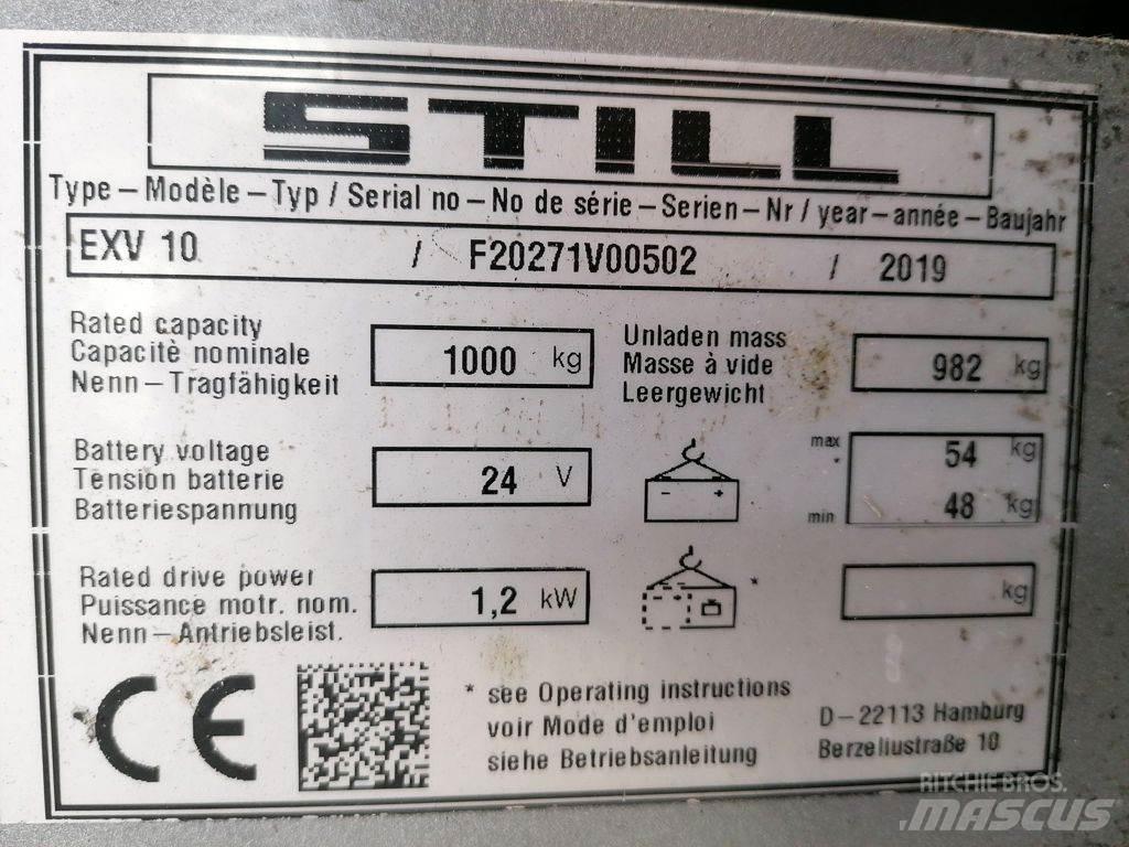 Still EXV 10 Ručni električni viličar