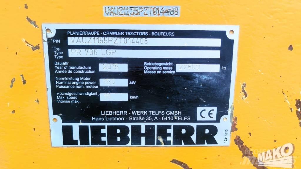 Liebherr PR 736 LGP Buldožeri gusjeničari