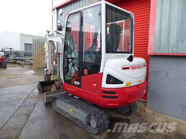 Takeuchi TB 230 Mini bageri <7t