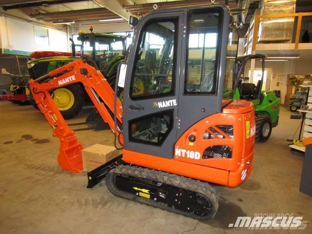 Nante NT 18 D Mini bageri <7t