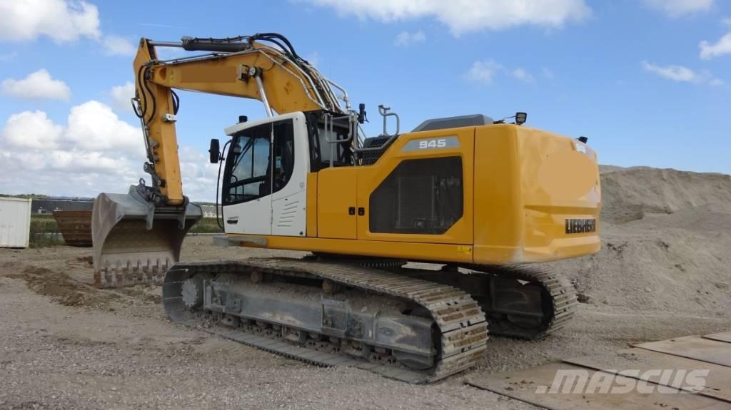 Liebherr R945 3d GPS Bageri gusjeničari
