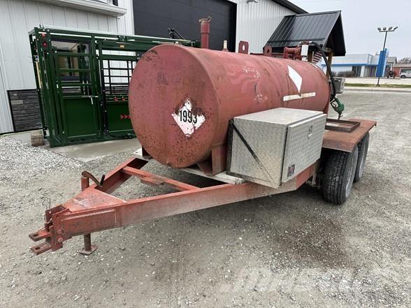  SHOP BUILT Tank prikolice