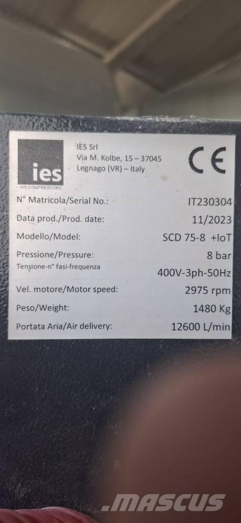 IES SCD 75-8 Kompresori