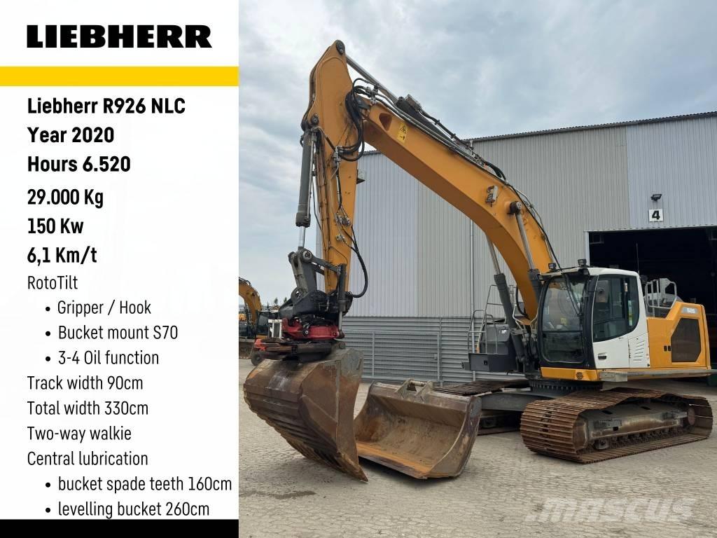 Liebherr R926 Bageri gusjeničari