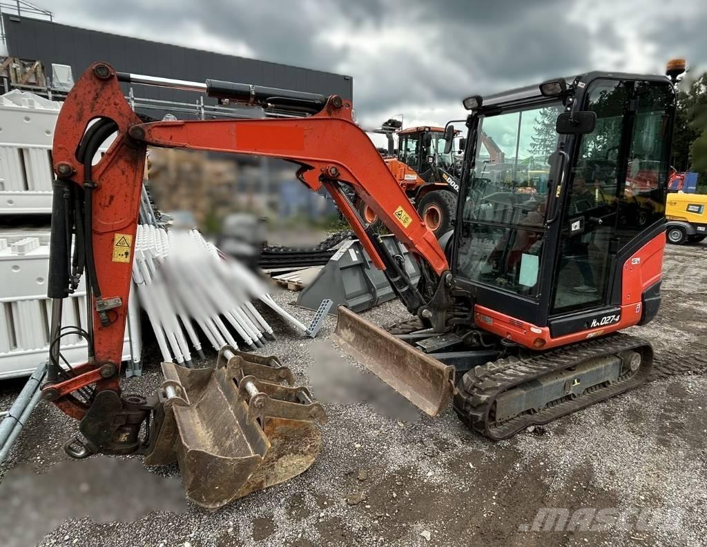 Kubota KX 027 Mini bageri <7t