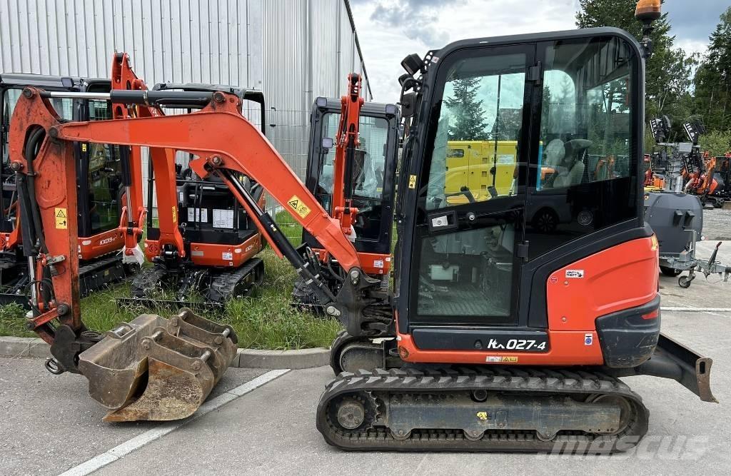 Kubota KX 027 Mini bageri <7t