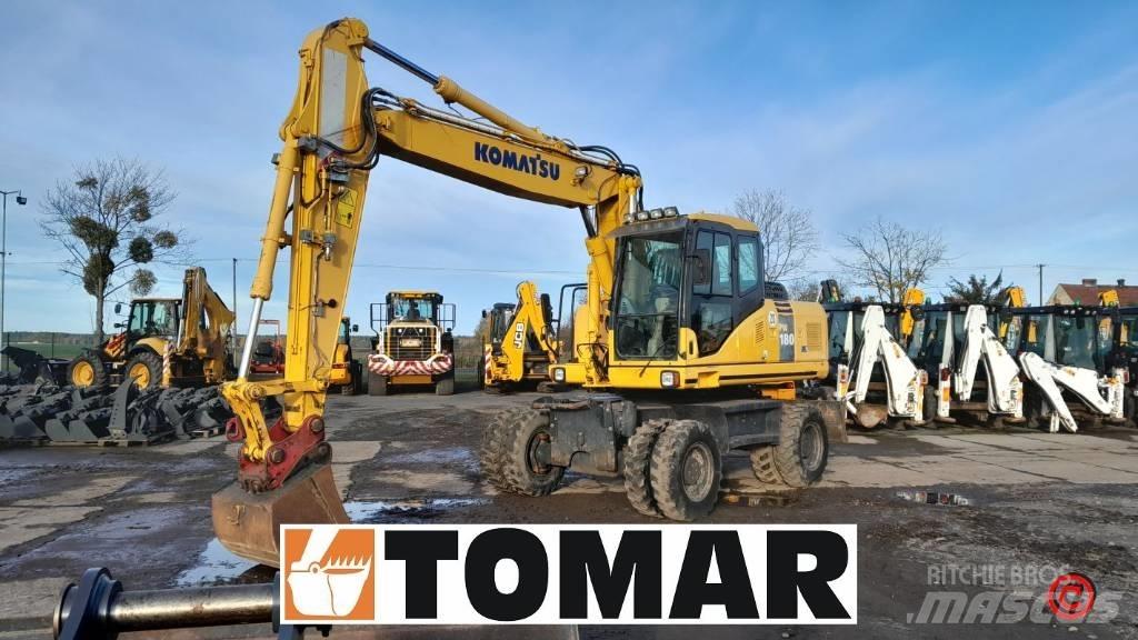Komatsu PW 180-7 Bageri na kotačima