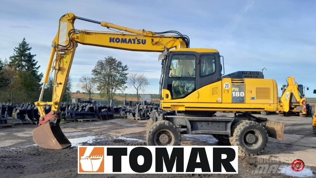 Komatsu PW 180-7 Bageri na kotačima