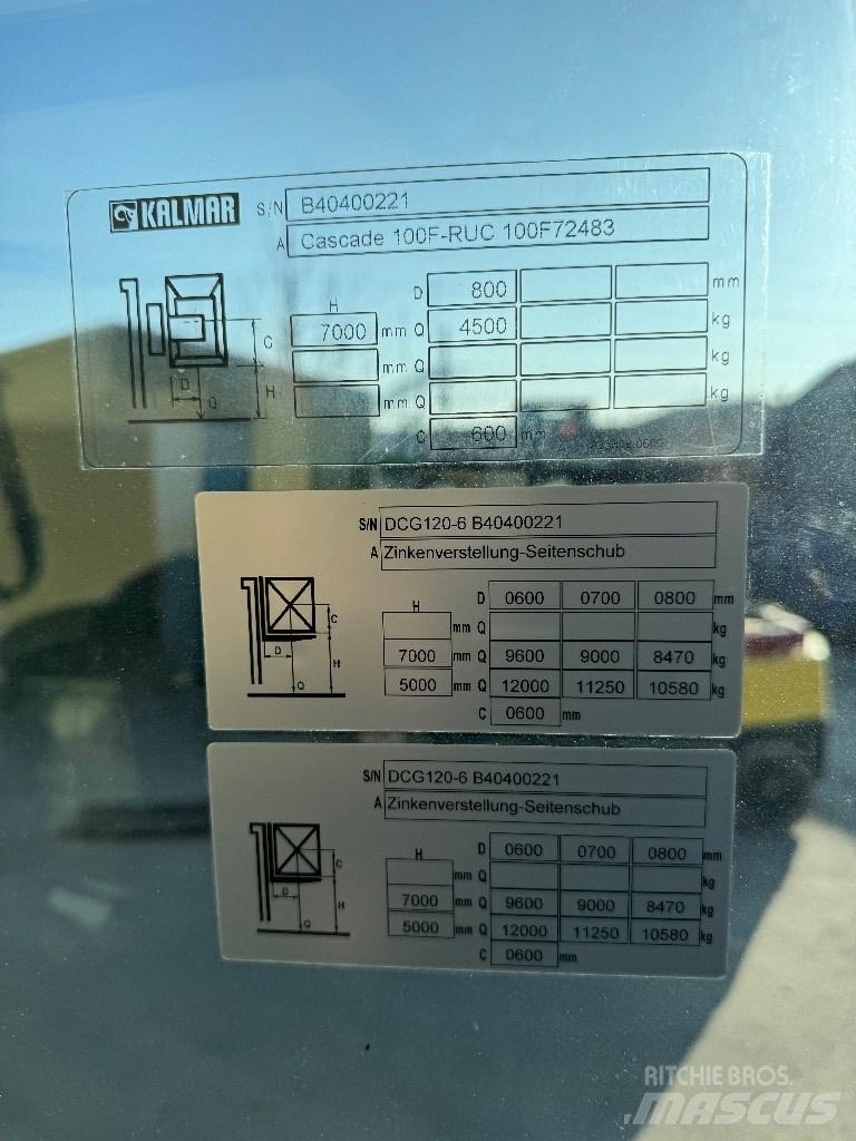 Kalmar DCG120-6 Dizelski viličari