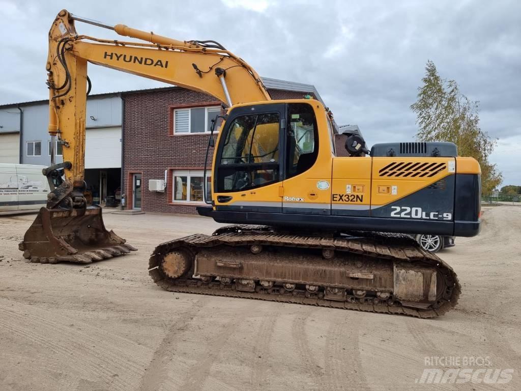 Hyundai R 220 LC-9 A Bageri gusjeničari