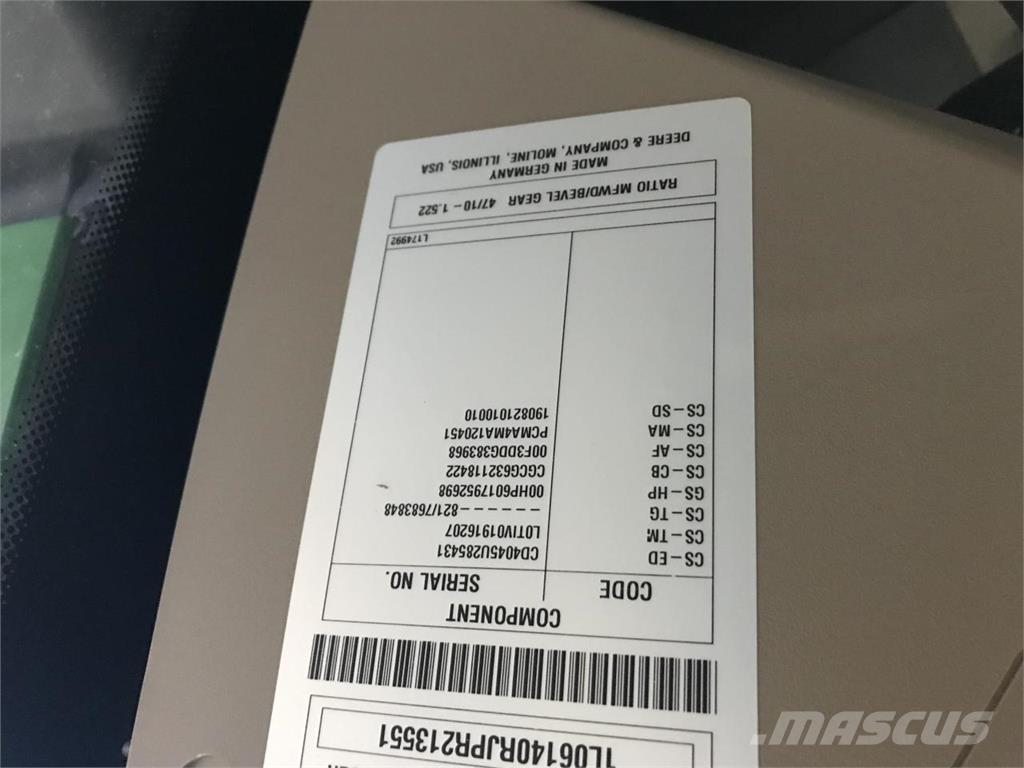 John Deere 6R 140 Traktori